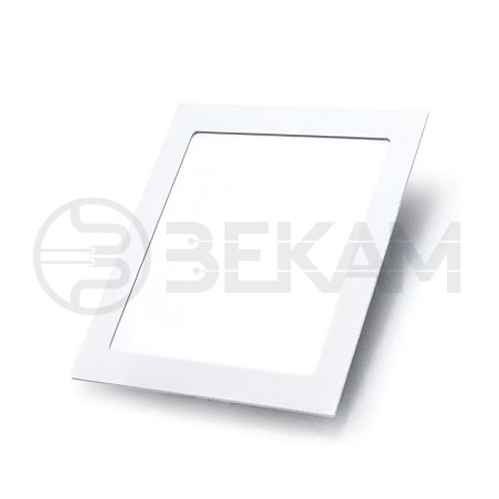 Panel LED Cuadrado Embutido 18W 3000K