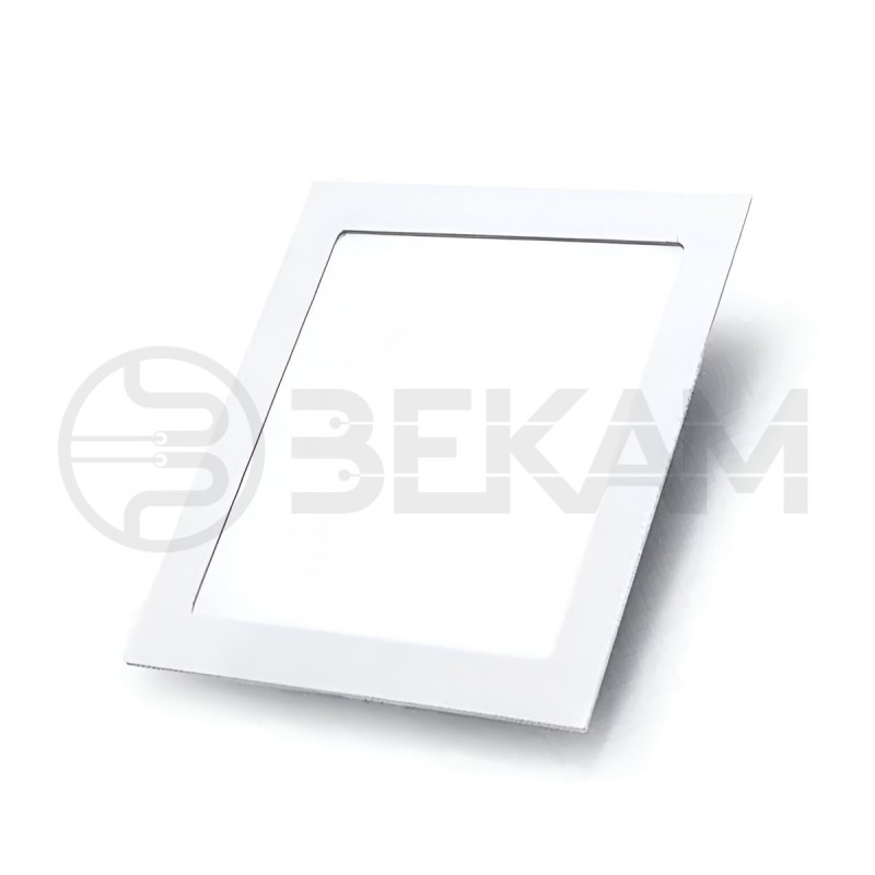 Panel LED Cuadrado Embutido 24W 3000K