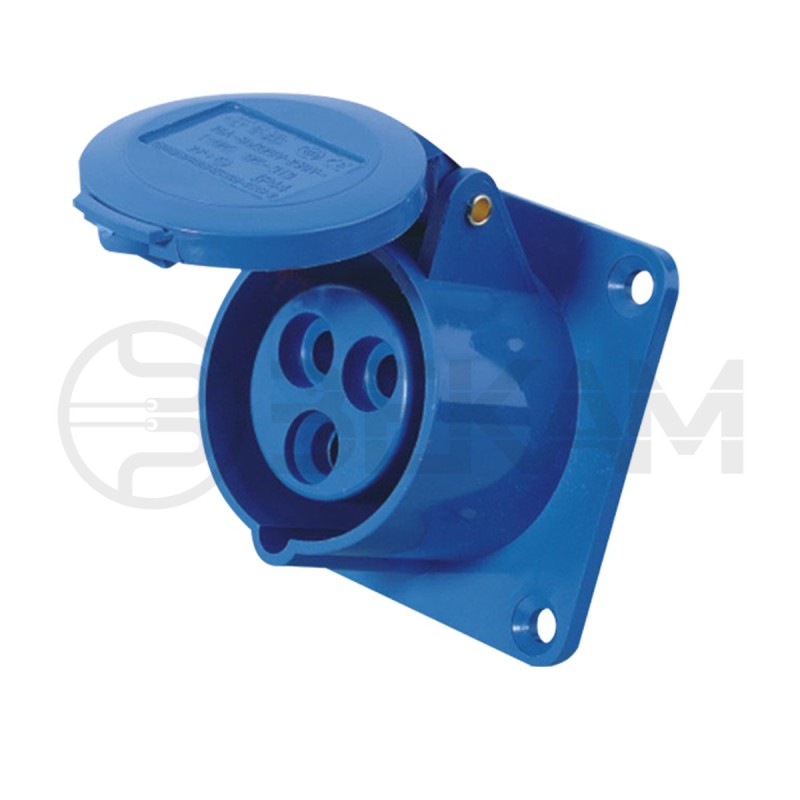 Hembra Embutida 16A Roja - Bekam