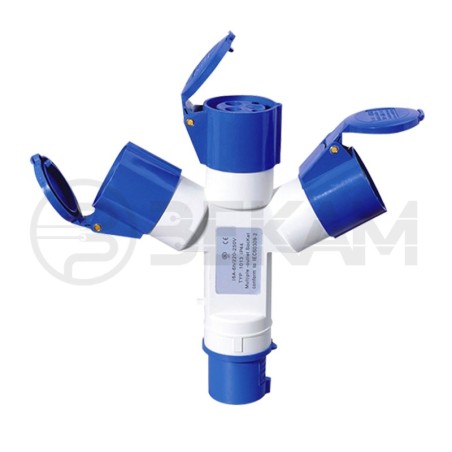 Triple Industrial 16A - Bekam