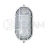 Foco Tortuga Oval Aluminio E27 IP44