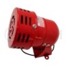Sirena Mini 100dB Roja Alarma 220V