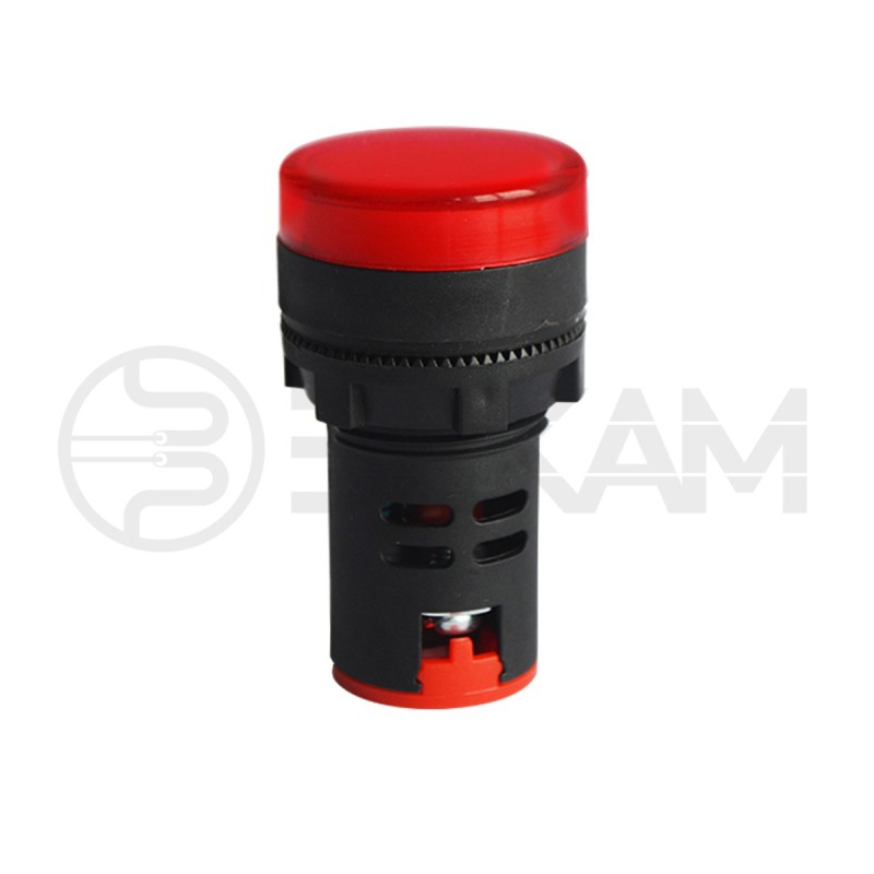 Luz Piloto LED Roja 22mm - Bekam