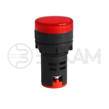 Luz Piloto LED Roja 22mm - Bekam