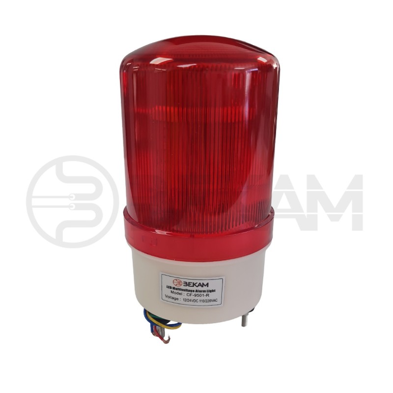 Baliza LED Roja Multivoltaje - Bekam