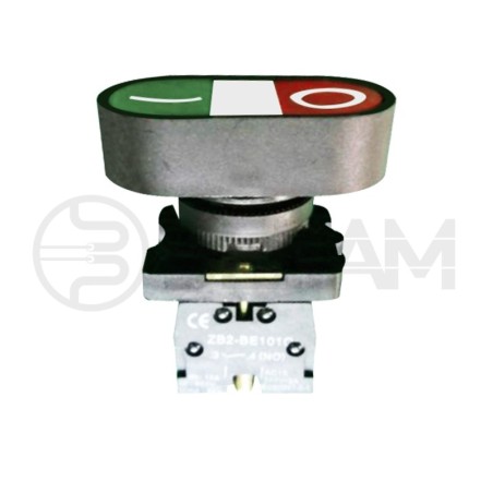 Pulsador Doble Luminoso - Bekam