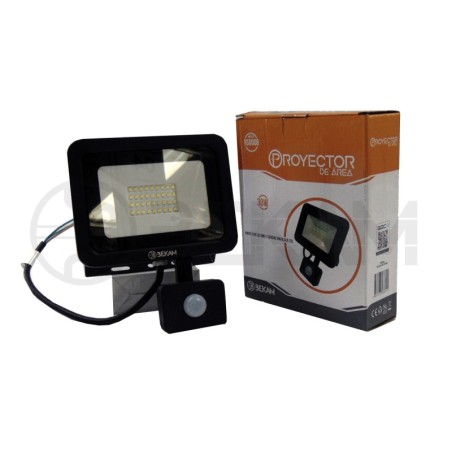 Reflector LED 30W con Sensor - Bekam