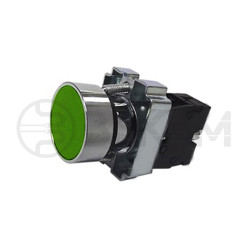 Pulsador Metálico Verde - Bekam