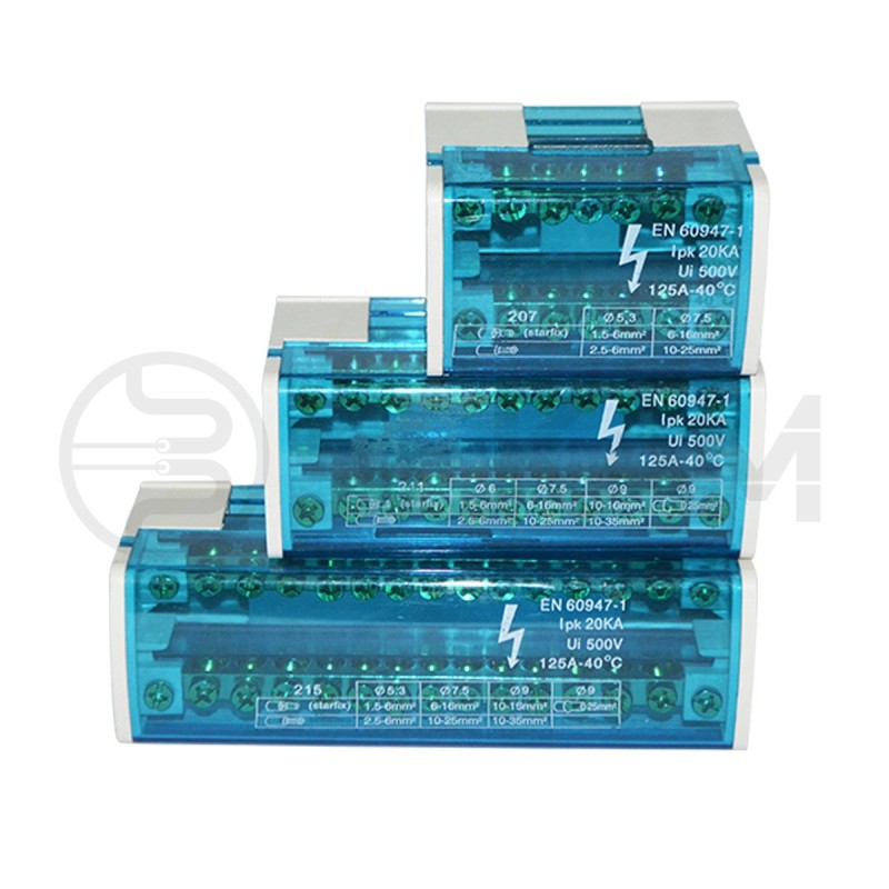 Barra Repartidora Tetrapolar 7P - Bekam