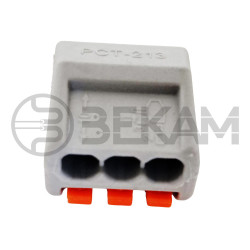 Conector Compacto 3 Vías - Bekam