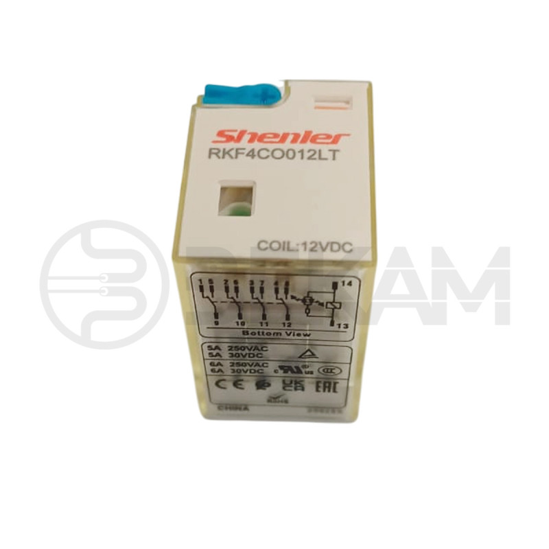 Relé 14 Pines 110V AC Industrial - Bekam