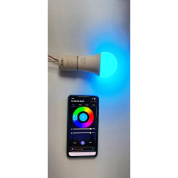Ampolleta LED Smart Wi-Fi 9W RGB - Bekam