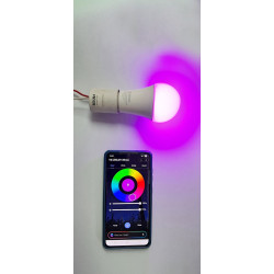 Ampolleta LED Smart Wi-Fi 9W RGB - Bekam