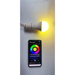 Ampolleta LED Smart Wi-Fi 9W RGB - Bekam