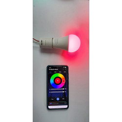 Ampolleta LED Smart Wi-Fi 9W RGB - Bekam