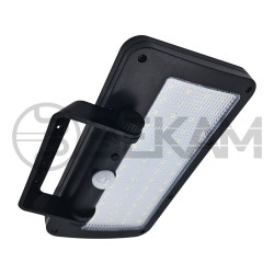 Apliqué solar a muro con sensor 5 watts