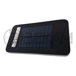 Apliqué solar a muro con sensor 5 watts