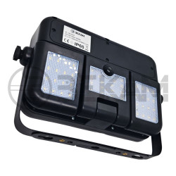 Apliqué solar, 3 focos, con sensor 3.7 watts