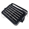 Apliqué solar, 3 focos, con sensor 3.7 watts